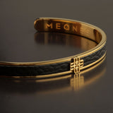 Meqnes Signature Bracelet - Golden Nightfall