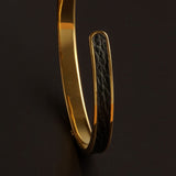 Meqnes Signature Bracelet - Golden Nightfall