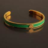 Meqnes Signature Bracelet - Emerald Elixir