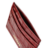 Jazzy Burgundy Card Holder