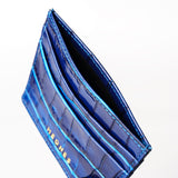 Electric Blue Card Holder