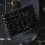 Leather Card Colder BLACK