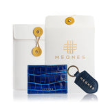 Electric Blue Card Holder