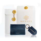 Deep Blue Card Holder