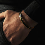 Meqnes Signature Bracelet - Golden Nightfall