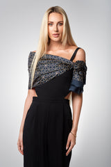 Silk Scarf - Night on the Town