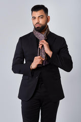 Silk Scarf - Gilded Brown