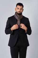 Silk Scarf - Gilded Brown