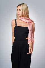 Silk Scarf - Radiant Rose