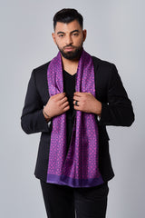 Silk Scarf - Purple Kiss