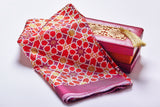 Silk Scarf - Sunny Red