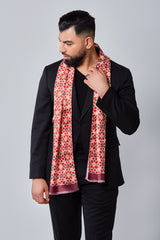 Silk Scarf - Sunny Red