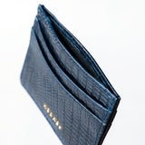 Deep Blue Card Holder