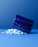 Electric Blue Card Holder