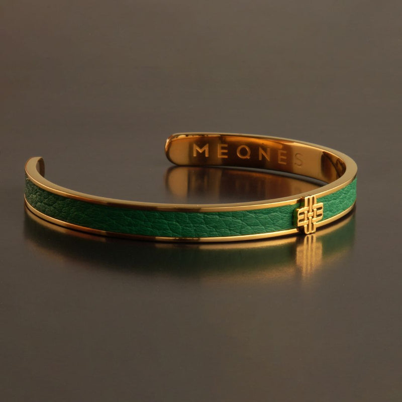 Meqnes Signature Bracelet - Emerald Elixir